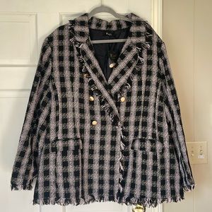 Luxe Tweed Blazer